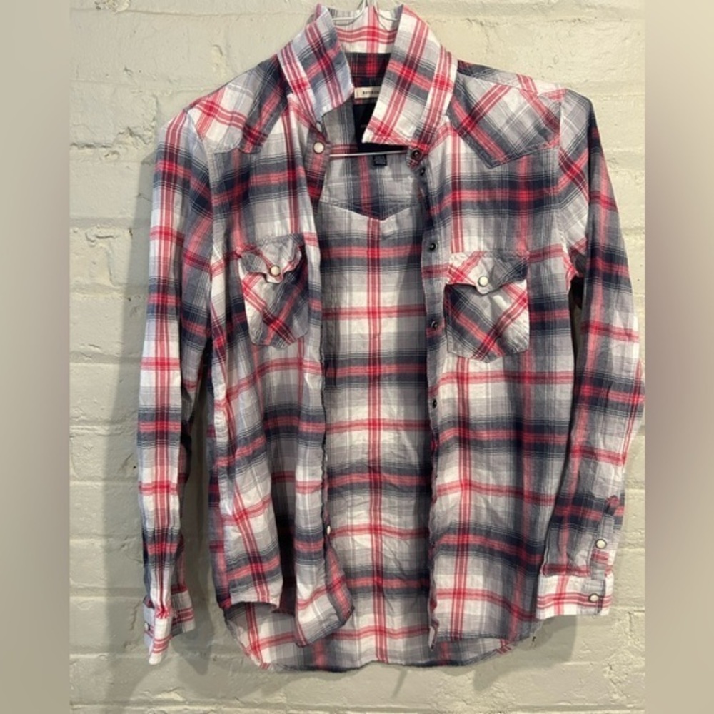 Boyfriend Fit American Eagle Flannel